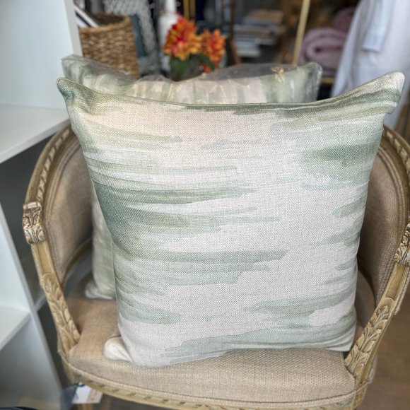 Awash Leek Decorative Pillow by Ryan Studio - Picture 1 of 3